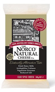 Norco Natural <br>Block Cheese - 500g