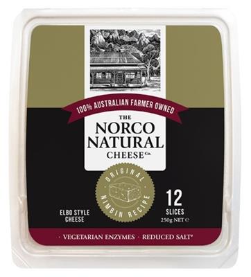 Norco Natural Cheese Slices - 250g