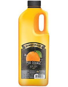 Bundy Juice<br>Orange Juice - 2L