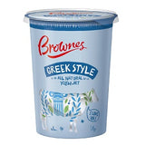 Brownes Natural Greek<br>Yoghurt - 1kg