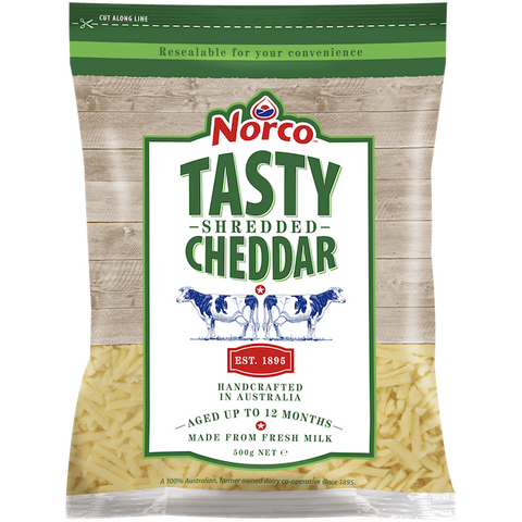 Norco Tasty <br>Grated Cheese - 500g