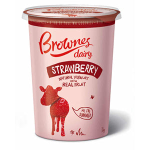 Brownes Strawberry<br>Yoghurt - 1kg